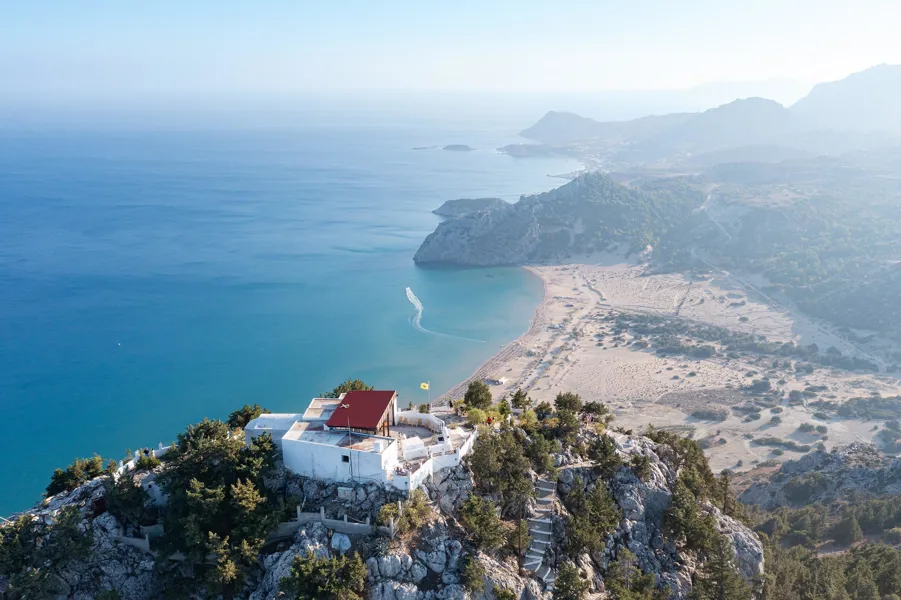 Panagia Tsambika Manastırı — fotoğraf 2